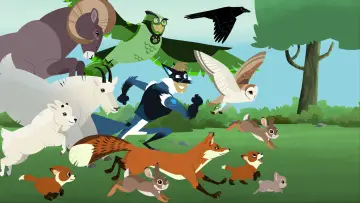 Backdrop for the TV series "Wild Kratts" #1845276