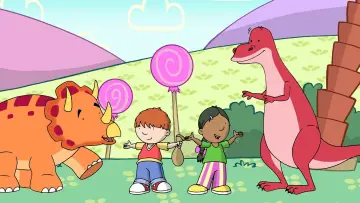 Backdrop for the TV series "Harry and His Bucket Full of Dinosaurs" #1837308