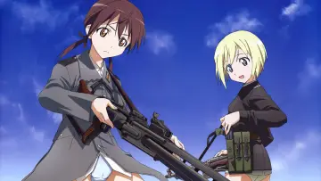 Backdrop for the TV series "Strike Witches" #1387640