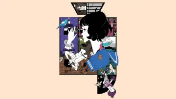 Backdrop for the TV series "The Tatami Galaxy" #1691236