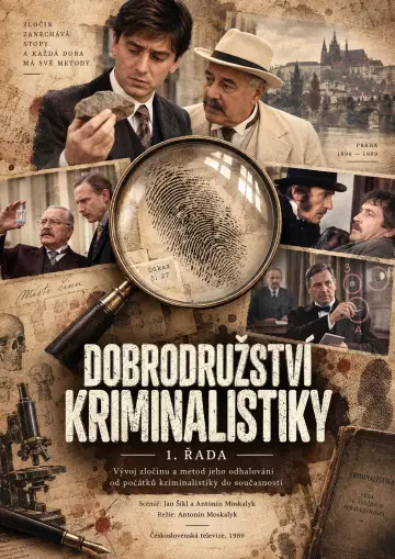 Poster for the TV series "Dobrodružství kriminalistiky" #1707902