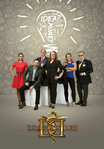 Poster for the TV series "Dragons
