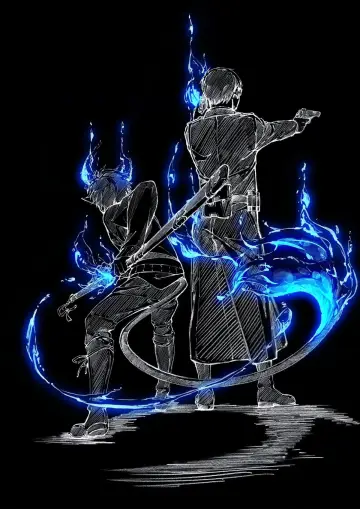 Poster for the TV series "Blue Exorcist" #1687237