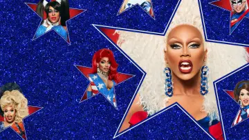 Backdrop for the TV series "RuPaul