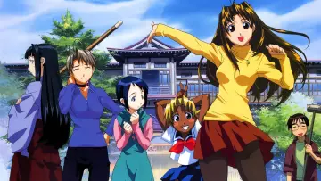 Backdrop for the TV series "Love Hina" #1412093