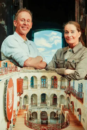 Fångarna på fortet Poster
