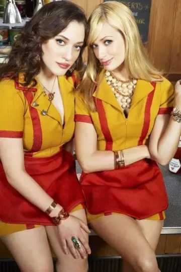 Poster к сериалу "2 Broke Girls" #1295895