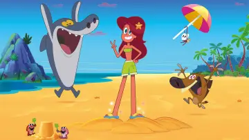 Backdrop for the TV series "Zig and Sharko" #1352294