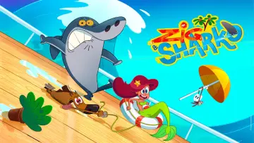 Backdrop for the TV series "Zig and Sharko" #1352296