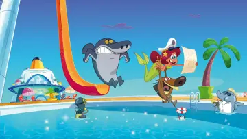 Backdrop for the TV series "Zig and Sharko" #1352299