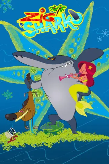 Poster for the TV series "Zig and Sharko" #1352305