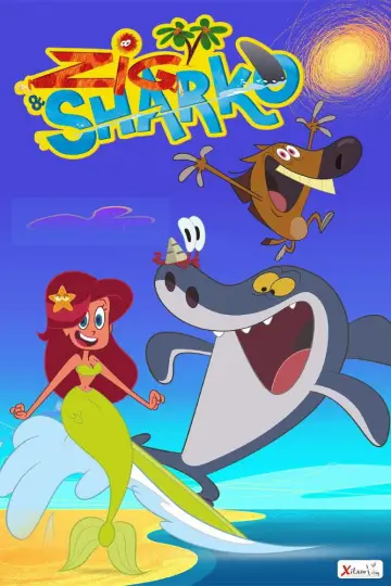 Poster for the TV series "Zig and Sharko" #1352307