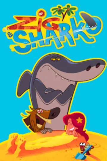 Poster for the TV series "Zig and Sharko" #1724567
