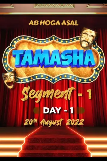 Poster for the TV series "Tamasha" #1758410