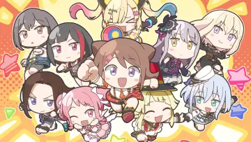 Backdrop к сериалу "GANSO! BanG Dream Chan" #1316984