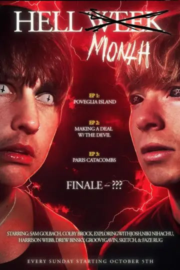Poster for the TV series "Sam and Colby: Hell Month" #1497311