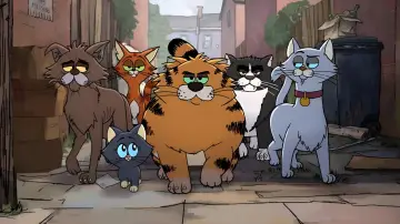 Backdrop for the TV series "Ricky Gervais Alley Cats" #1321995