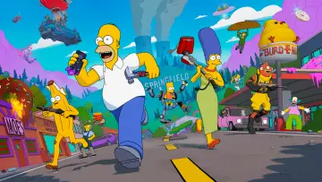 Backdrop for the TV series "Fortnite x The Simpsons" #1479254