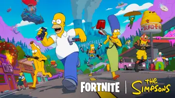 Backdrop for the TV series "Fortnite x The Simpsons" #1479255