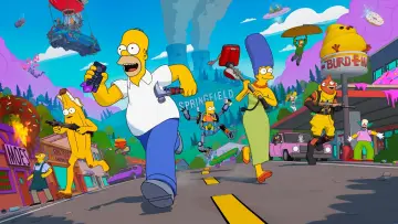 Backdrop for the TV series "Fortnite x The Simpsons" #1479257
