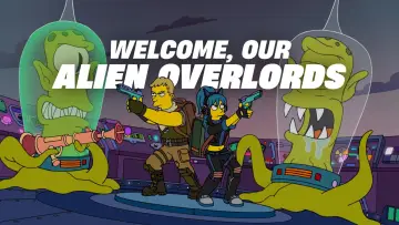 Backdrop for the TV series "Fortnite x The Simpsons" #1479259