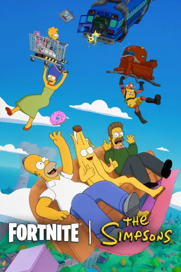 Poster for the TV series "Fortnite x The Simpsons" #1479264