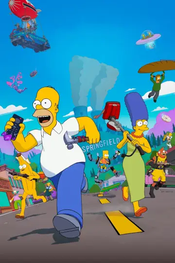 Poster for the TV series "Fortnite x The Simpsons" #1479266