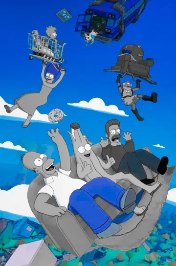 Poster for the TV series "Fortnite x The Simpsons" #1600616