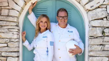 Backdrop for the TV series "Amanda & Alan
