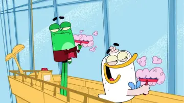 Backdrop for the TV series "Duck & Frog" #1512454