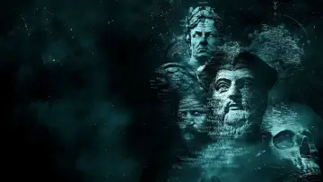 Backdrop for the TV series "Decoding History
