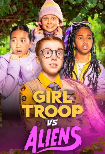 Girl Troop vs Aliens Poster