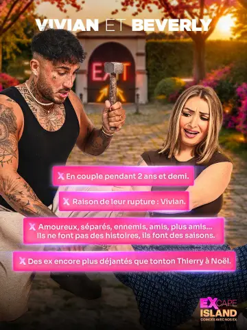 Poster for the TV series "Excape Island : coincés avec nos ex" #1512286