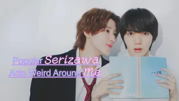 Backdrop for the TV series "Popular Serizawa Acts Weird Around Me" #1228956