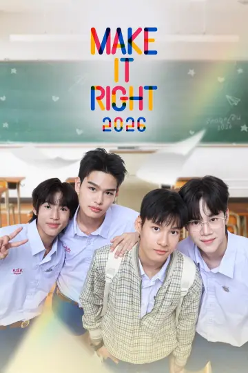 Poster for the TV series "Make It Right 2026" #1816189