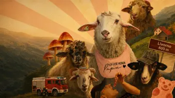 Backdrop for the TV series "Sheep" #1669521