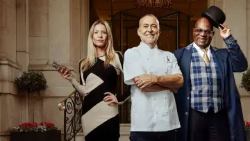 Backdrop for the TV series "Inside the Langham: Britain