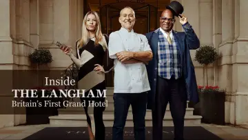 Backdrop for the TV series "Inside the Langham: Britain