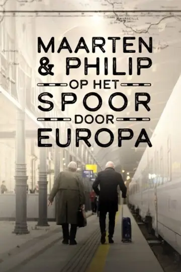 Maarten and Philip on the Trail Poster