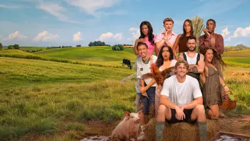 Backdrop for the TV series "Les Fumiers: Welcome to the Farm" #1586201