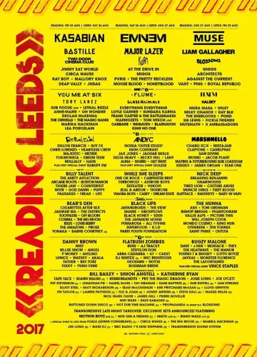 Reading + Leeds Festival 2017