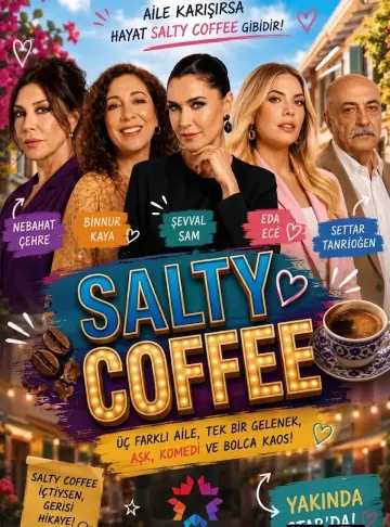 Salty Coffee Poster