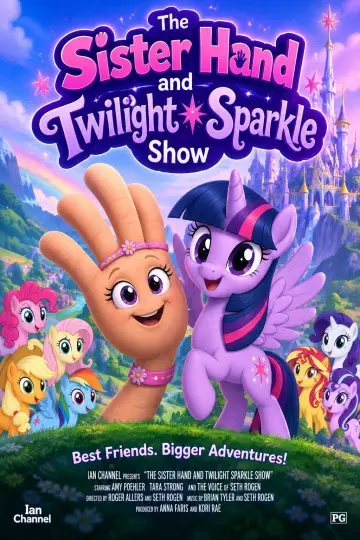 The Sister Hand and Twilight Sparkle Show Poster