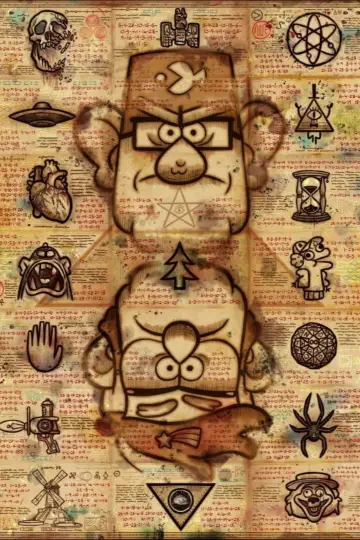 Poster к сериалу "Gravity Falls" #1279888