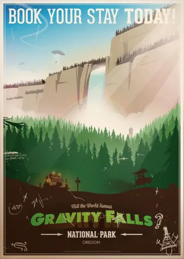 Poster к сериалу "Gravity Falls" #1279921