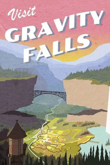 Poster к сериалу "Gravity Falls" #1279924