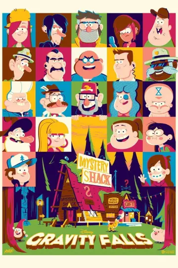Poster к сериалу "Gravity Falls" #1279936