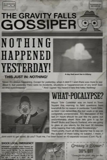 Poster к сериалу "Gravity Falls" #1279945
