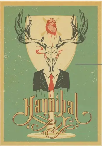 Poster к сериалу "Hannibal" #1306330