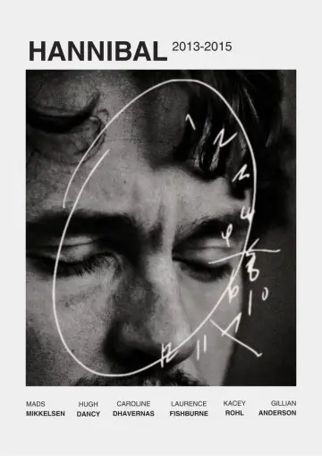 Poster for the TV series "Hannibal" #1666250
